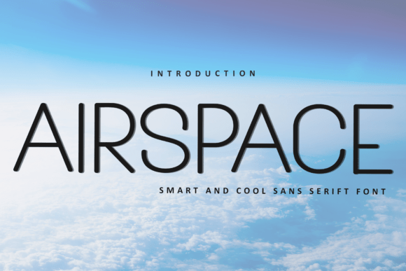 Airspace Typeface for Festive Branding