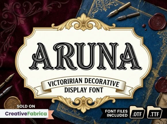 Aruna: A Majestic Display Serif for Editorial Design