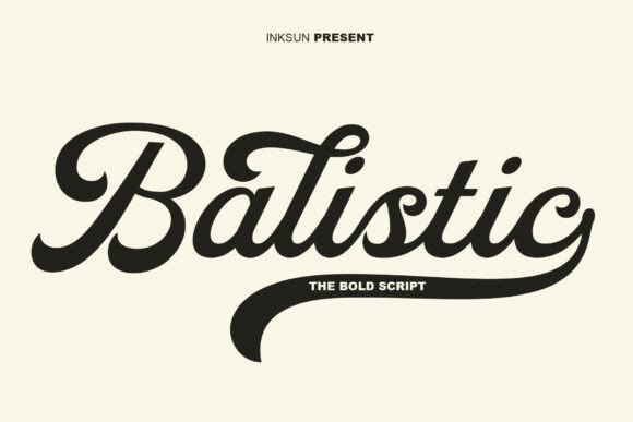 Balistic Typeface for Bold Editorial Design