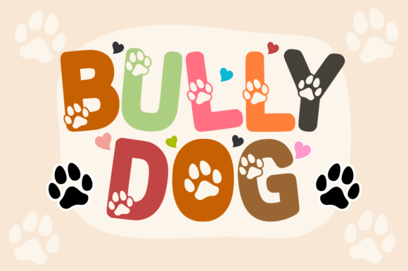 Bully Dog: A Playful Decorative Font for Branding