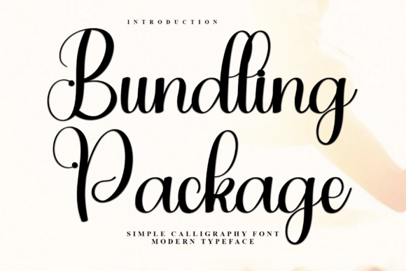 Bundling Package Typeface for Festive Campaigns
