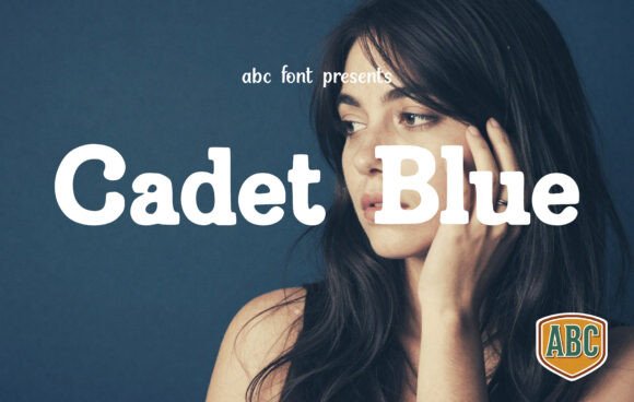 Cadet Blue: A Robust Slab Serif for Modern Branding