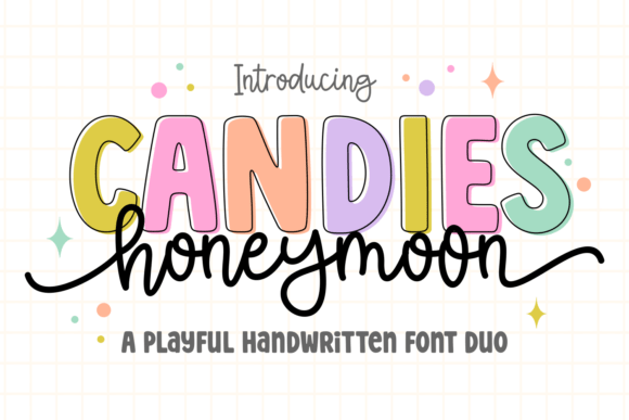 Candies Honeymoon Font for Sweet Branding