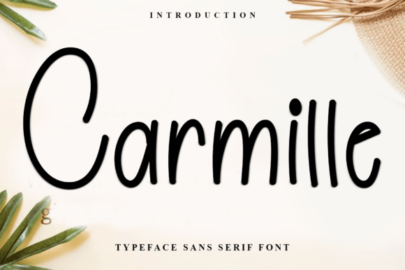 Carmille: A Versatile Sans Serif Font for Crafters