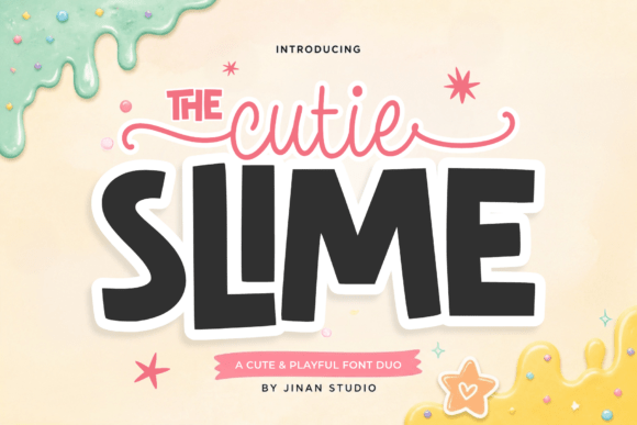 Cutie Slime Duo: A Playful Typeface for Editorial Joy