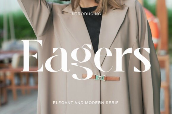 Eagers: A Bold Display Serif for Modern Web Design