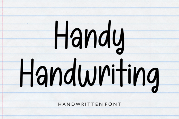 Handy Handwriting: A Typeface for Authentic Branding