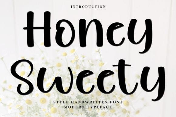 Honey Sweety: A Festive Script Typeface for Web Design