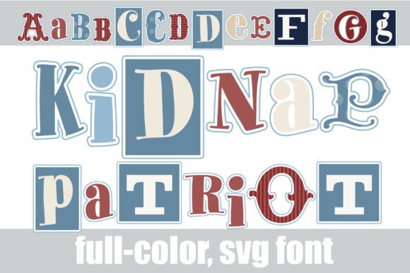 Kidnap Patriot: A Vintage Typeface for Modern Editors