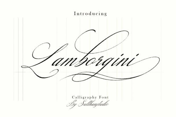 Lamborgini: A Sophisticated Script Handwritten Font