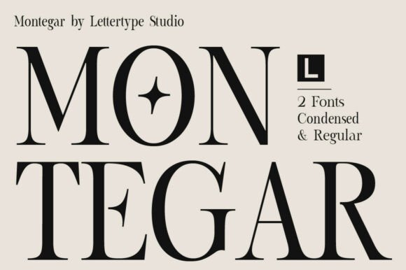 Montegar: A Luxury Serif Font for Premium Campaigns