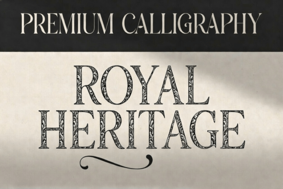 Royal Heritage Font for Elegant Business Branding