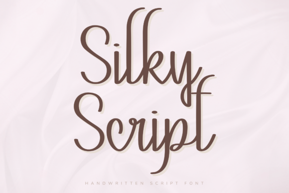 Silky Script Font for Elegant Web Design