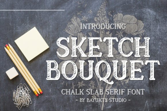 Sketch Bouquet Font for Polished Branding