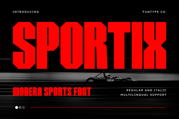 Sportix: A Bold Sans Serif Font Review