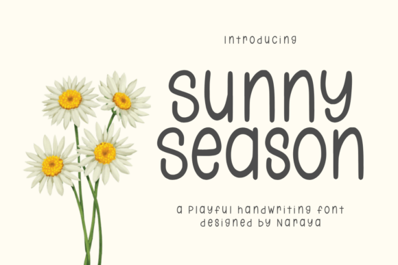 Sunny Season: A Playful Handwriting Font for Web Design