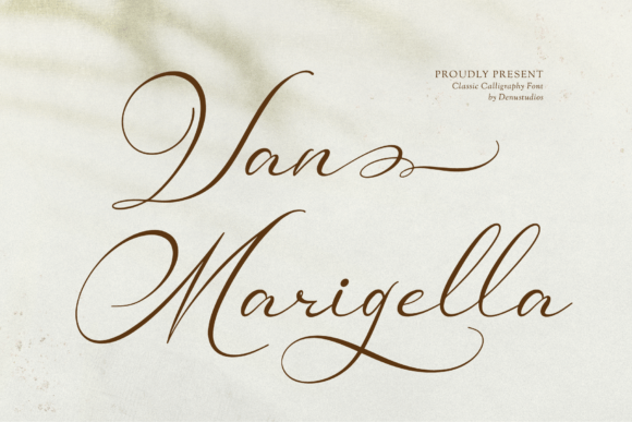Van Marigella: A Premium Script Typeface for Editorial Design
