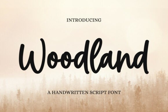 Woodland Font: Elevate Your Brand Identity